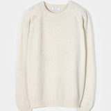 Maglioncino Uomo Lana Extrafine Maglia Girocollo Massimo - Rifò Lab Moda circolare made in Italy
Beige Papiro