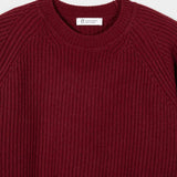 Maglione Uomo Cashmere Rigenerato a Coste Sante - Rifò Lab Moda circolare made in Italy 