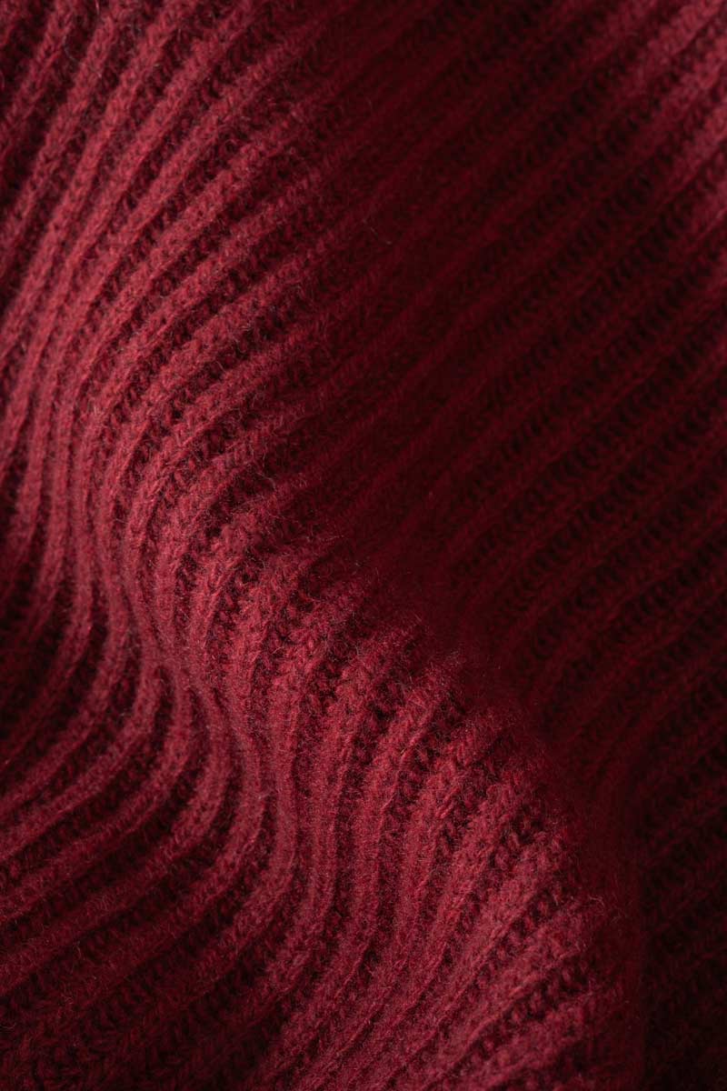 Maglione Uomo Cashmere Rigenerato a Coste Sante - Rifò Lab Moda circolare made in Italy 