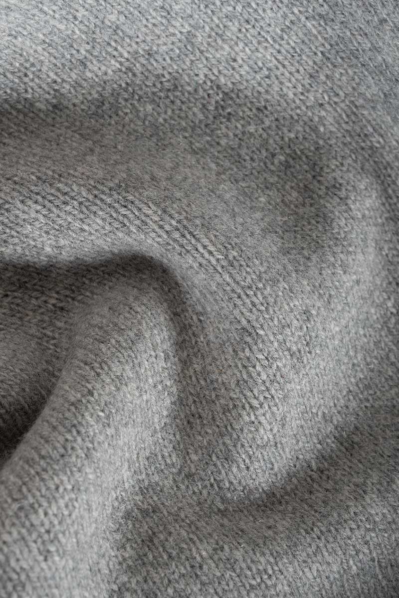 Dolcevita Uomo Cashmere Riciclato Maglione Collo Alto Uomo Dimitri - Rifò Lab Moda circolare made in Italy
Grigio Calce