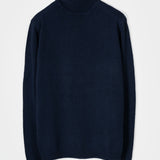 Dolcevita Uomo Cashmere Riciclato Maglione Collo Alto Uomo Dimitri - Rifò Lab Moda circolare made in Italy
Blu Mora