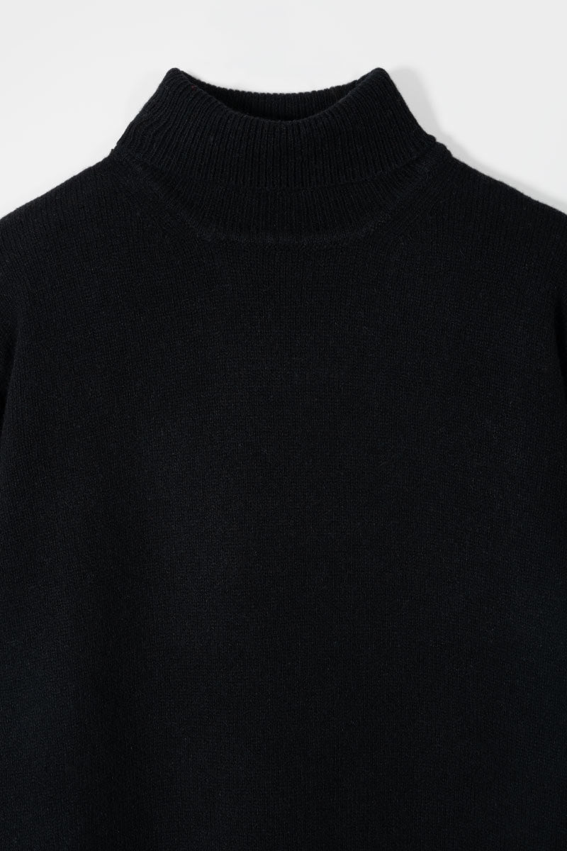 Dolcevita Uomo Cashmere Riciclato Maglione Collo Alto Uomo Dimitri - Rifò Lab Moda circolare made in Italy
Nero Ardesia