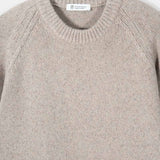 Maglia Cashmere Uomo Donegal Girocollo Biagio - Rifò Lab Moda circolare made in Italy