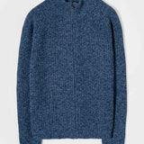Cardigan con Zip Uomo Lana Rigenerata Vito - Rifò Lab Moda circolare made in Italy