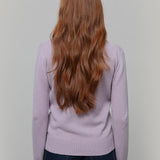 Maglia Collo Alto Cashmere Donna Ada - Rifò moda circolare made in Italy
Lilla Lavanda