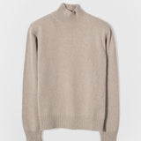 Maglia Collo Alto Cashmere Donna Ada - Rifò moda circolare made in Italy
Beige Sabbia