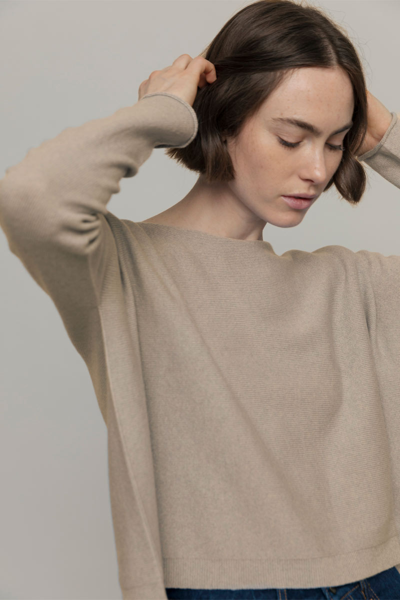 Maglia Donna Light Cashmere Rigenerato Silvia - Rifò Lab Moda circolare made in Italy