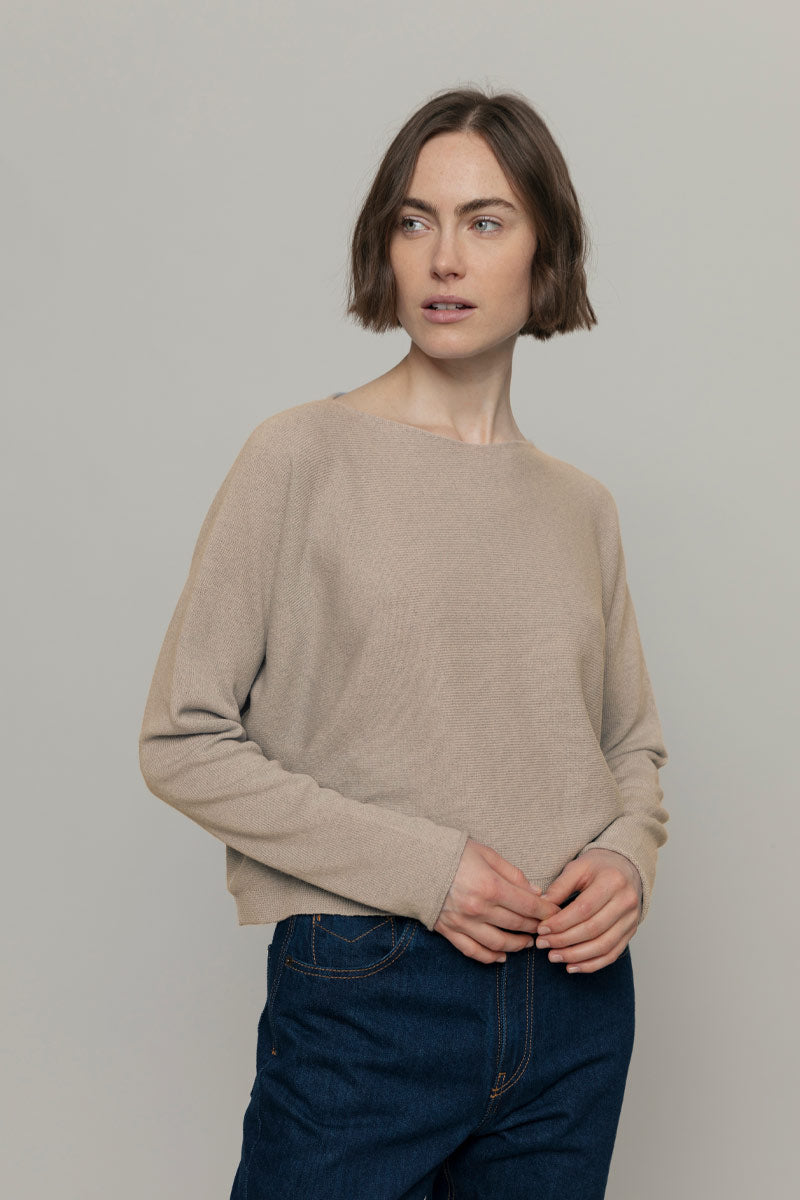 Maglia Donna Light Cashmere Rigenerato Silvia - Rifò Lab Moda circolare made in Italy