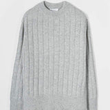 Maglione Alpaca Lana Donna Grigio Atena - Rifò Lab Moda circolare made in Italy