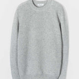 Maglione Uomo Alpaca Riciclata Grigio Silvano - Rifò Lab Moda circolare made in Italy