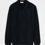 Maglione Polo Uomo Cashmere Riciclato Bernardo - Rifò Lab Moda circolare made in Italy
Nero Ardesia