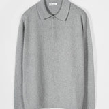 Maglione Polo Uomo Cashmere Riciclato Bernardo - Rifò Lab Moda circolare made in Italy
Grigio Calce
