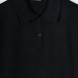Maglione Polo Uomo Cashmere Riciclato Bernardo - Rifò Lab Moda circolare made in Italy
Nero Ardesia