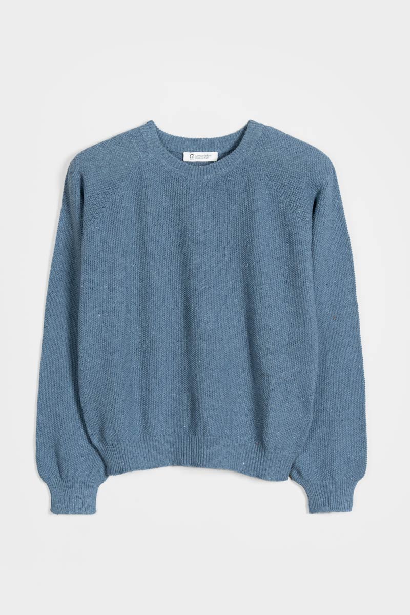 Maglia Donna Denim Rigenerato Alice Blu Atlantico