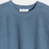 Maglia Donna Denim Rigenerato Alice Blu Atlantico