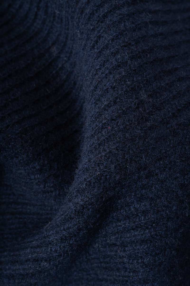 Maglia Zip Donna Lana Rigenerata Annalisa - Rifò Lab Moda circolare made in Italy 