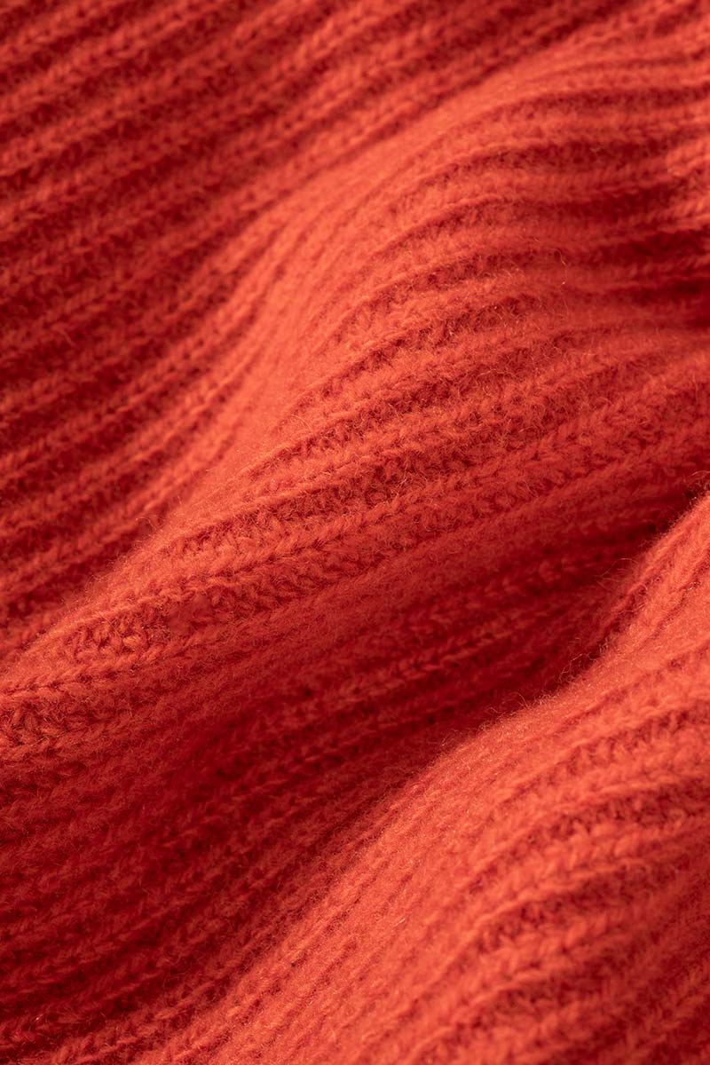 Maglia Zip Donna Lana Rigenerata Annalisa - Rifò Lab Moda circolare made in Italy 