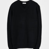 Maglione Nero con Scollo a V Uomo Cashmere Riciclato Flavio - Rifò Lab Moda circolare made in Italy
Nero Ardesia