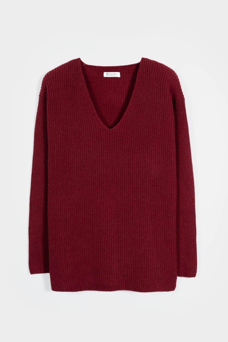 Maglia Donna Cashmere Rigenerato Ester - Rifò Lab Moda circolare made in Italy