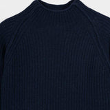 Maglione Collo Alto Unisex Lana Rigenerata Corrado - Rifò Lab Moda circolare made in Italy