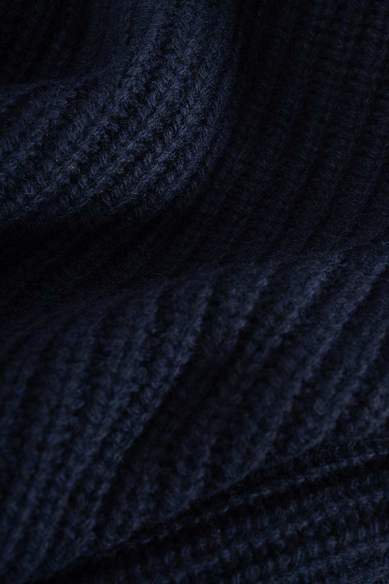 Maglione Collo Alto Unisex Lana Rigenerata Corrado - Rifò Lab Moda circolare made in Italy