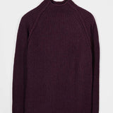 Maglione Collo Alto Unisex Lana Rigenerata Corrado - Rifò Lab Moda circolare made in Italy