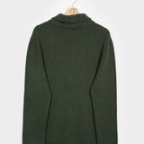 Verde Foresta | Cardigan Uomo Lana Rigenerata Ambrogio