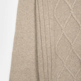 Beige Sabbia | Cardigan Uomo Lana Rigenerata Ambrogio