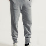 Grigio Calce | Pantaloni Uomo Cashmere Rigenerato Patroclo