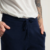 Blu Mora | Pantaloni Uomo Cashmere Rigenerato Patroclo