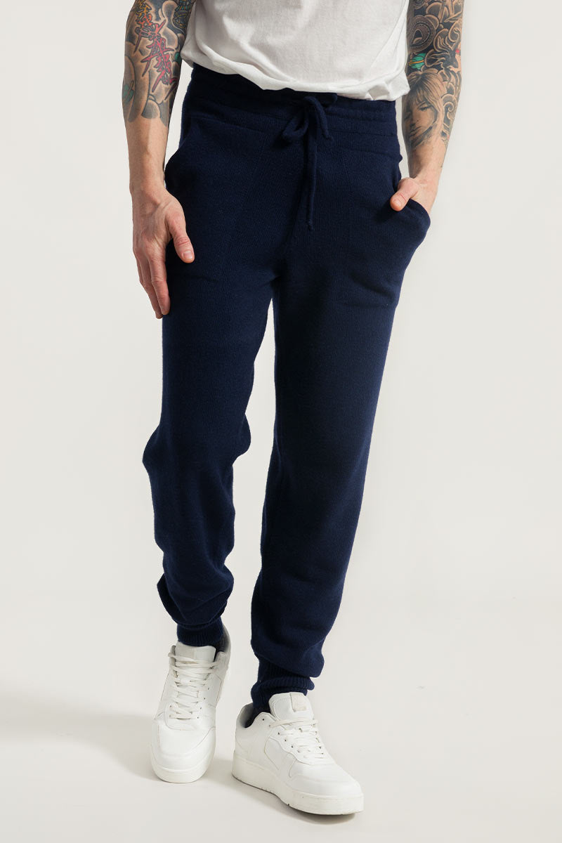 Blu Mora | Pantaloni Uomo Cashmere Rigenerato Patroclo