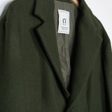 Verde Felce | Cappotto Uomo Lana Rigenerata Gilberto