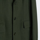 Verde Felce | Cappotto Uomo Lana Rigenerata Gilberto