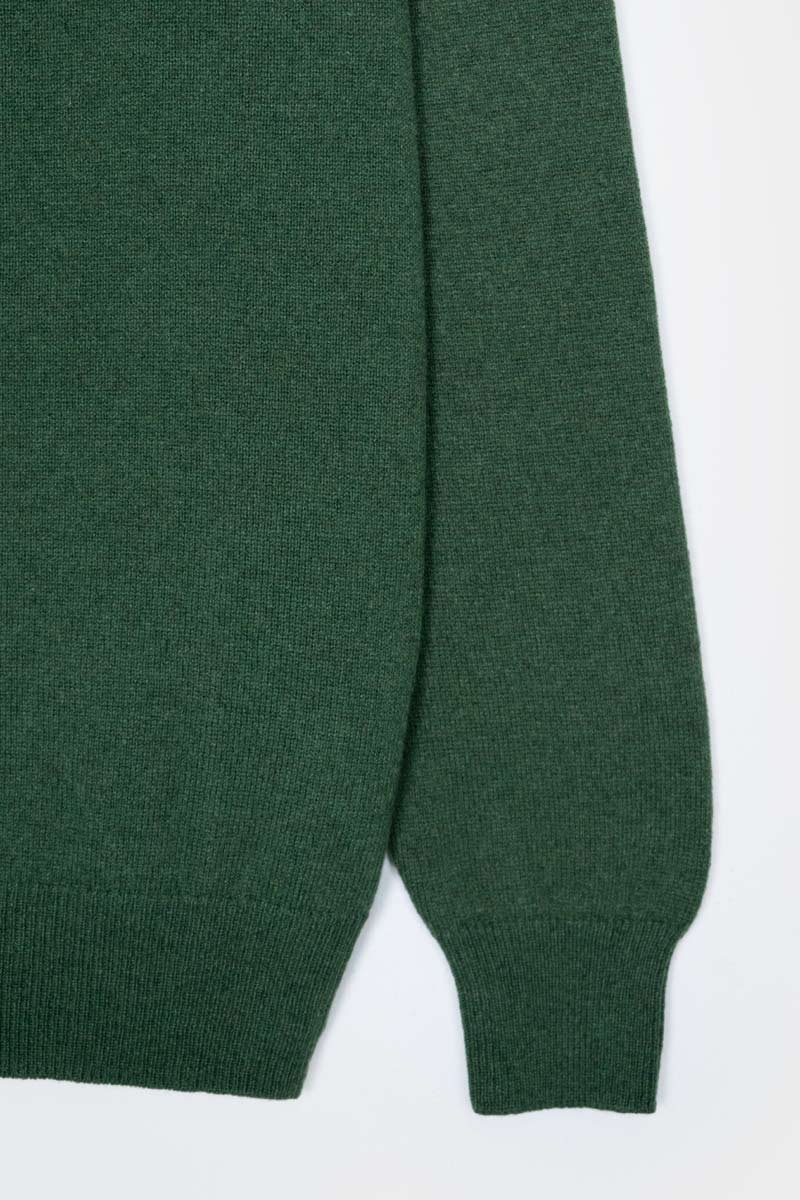 Verde Bietola | paricollo uomo light cashmere sostenibile