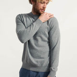 Grigio Cemento | paricollo uomo light cashmere sostenibile