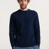 Blu Mora | paricollo uomo light cashmere sostenibile