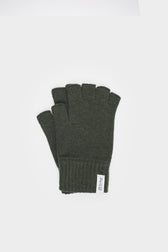 Fingerlose Herrenhandschuhe aus recycelter Wolle Samuele