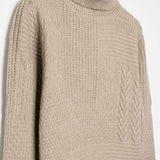 Beige Sabbia | Maglia Uomo Cashmere Rigenerato Bartolomeo