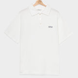 Bianco Latte | Maglia Polo Uomo Cotone Rigenerato Riccardo