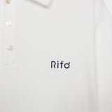 Bianco Latte | Maglia Polo Uomo Cotone Rigenerato Riccardo