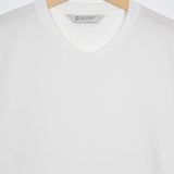 Bianco Latte | tshirt cotone organico e cotone rigenerato uomo