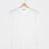 Bianco Latte | tshirt cotone organico e cotone rigenerato uomo