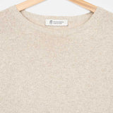 Beige Avena | Maglia Uomo Cotone Rigenerato Edoardo