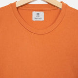 Arancio Argilla | tshirt cotone organico e cotone rigenerato uomo