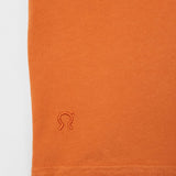 Arancio Argilla | tshirt cotone organico e cotone rigenerato uomo