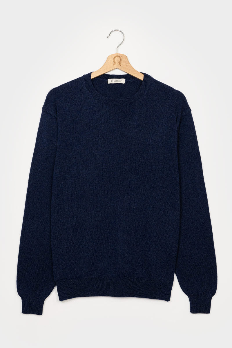 Blu Mora | Maglia Uomo Light Cashmere Rigenerato Alessio