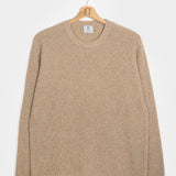 Mouline Beige Camomilla | Maglia Uomo Cashmere Rigenerato Carlo