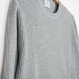 Grigio Calce | Maglia Uomo Cashmere Rigenerato Carlo