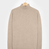 Beige Sabbia | Maglia Uomo Cashmere Rigenerato Clemente