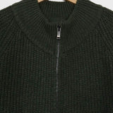 Verde Foresta | Cardigan Uomo Cashmere Rigenerato Ippolito